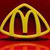 Adesivo de carro emblema lateral verso adesivo adesivo de carro acrílico Maybach McDonald's logo m presente pegadinha enviar para amigo adesivo de carro