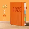 Libro de Horarios Personalizado 2026 Nuevo Inglés Español Cuaderno de Gestión de Planes Diarios Una Página por Día