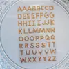 Venta Directa de Fábrica pegatinas de letras letra Pegatinas de Diamante juguetes para niños pegatinas hechas a mano manual DIY con pegamento gema