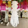 Festival Qingming colgar papel en la tumba para adorar a los antepasados, cintas para la tumba, linternas para barrer tumbas, colgar colgantes de papel verde, suministros para barrer tumbas