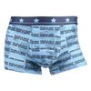 Roupa interior masculina Boxers algodão estampado moda cintura média esportes boxer calças respiráveis cuecas para jovens estudantes