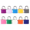 Candado Pequeño de Colores para Maletas, Bolsos y Gabinetes; Cerradura de Residencia Estudiantil; Cerradura Portátil de Viaje; Candado de Núcleo de Cobre para Dropshipping Transfronterizo