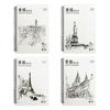 Cuaderno de Bocetos A4 Papel para Bocetos de Arte Libro de Dibujo para Bocetos Libro Dibujado a Mano para Estudiantes de Arte para Niños Libro de Dibujo en Blanco