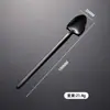 Nueva cuchara pala de acero inoxidable 304 para niños, cuchara para mezclar, cuchara para sandía, cuchara para helado, cuchara para postre y café
