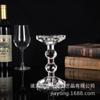 Suporte de Velas de Vidro Cristalino Estilo Europeu Jantar à Luz de Velas Suporte de Velas para Casamento Adereços Decoração de Mesa Enfeites de Suporte de Velas