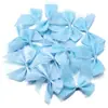 Estilo Ins Puntos de Ola Malla Poliéster Doble Lazo Hecho a Mano DIY Pasador Accesorios para Cordón de Cabello Accesorios para Ropa