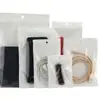 Bolsa de hueso yin-yang con película de perla, bolsa de plástico semitransparente, bolsa de embalaje para funda de teléfono móvil, accesorios digitales, equipo de pesca, bolsa autosellante para joyería