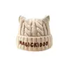Chapéu infantil para outono e inverno, gorro de tricô para bebês, meninos e meninas, chapéu espesso e quente com proteção para as orelhas para uso externo no inverno