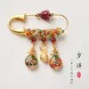 Festival del Bote del Dragón Cuerda de Mano Tejida a Mano Colorida Zong Xiang An Kang Estilo Chino Nuevo Pulsera de Cinco Colores Método Antiguo Pulsera de Cinco Colores Al por Mayor