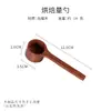 Cucharas de café de madera de acacia al por mayor en stock del fabricante, cucharas creativas para leche en polvo, cucharas medidoras, cucharas para condimentos de cocina, se pueden grabar con láser con logo