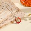 Collar de Corona de Flores de la Suerte de Plata de Ley S925 para Mujer, Cadena Popular para Clavícula, Regalo de Nicho de Lujo Ligero para Novia o Mejor Amiga, Transfronterizo Europeo y Americano
