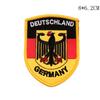 Cubierta de tela adhesiva con brazalete de emblema nacional Austria águila bicéfala Alemania Fráncfort Escudo de armas del Águila Federal Dorada