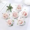 Z Nuevas Rosas de Terciopelo de Alta Gama, Cabezas de Flores de Rosa Artificiales, Accesorios para Ropa de Ramillete DIY, Materiales Florales al por Mayor, Flores Falsas
