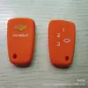 Adequado para Chevrolet Capa de Silicone para Chave Chevrolet Smart 4 Key Case Chevrolet Placa Reta 4 Key Protective Case