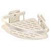 Inodoro xyt con ventosa para pared, inodoro triangular multicapa de esquina para pared, resistente al agua, sin perforaciones, para baño