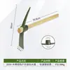 Azada Pequeña de Acero para el Hogar para Plantar Verduras Flores Herramienta para Deshierbar Azada Picaza Multifuncional para Exteriores Herramienta de Excavación Azada de Jardinería