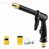 Pistola de Agua para Lavado de Autos Casero Grifo de Alta Presión Manguera para Regar Flores Herramienta de Limpieza Cabezal de Pistola Cepillo para Autos Manguera Anticongelante