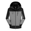 Fleece Polar Outono e Inverno Três em Um Fabricante Atacado Jaqueta Unisex Impermeável e Resistente a Manchas para Acampamento e Caminhada