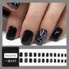 Uñas postizas europeas y americanas cortas, medianas y largas, tipo ataúd, ballet, parches de uñas, productos terminados en caja, se pueden diseñar con dibujos y muestras.