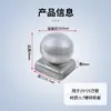 Tampas de vedação decorativas para corrimãos de ferro forjado, corrimãos de tubo quadrado, tampas esféricas para tubos redondos, cabeças de poste galvanizadas, tampas superiores de poste galvanizadas, tampas de aço zinco