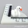 Accesorios para el Cabello Pasador Materiales Pato Cisne DIY Cerdo Miniatura Accesorios de Resina para Niños DIY Animales de Dibujos Animados Materiales de Paisaje