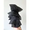 Pinza de Plátano de Malla Esponjosa~Vibras Perezosas Estilo Hong Kong 2026 Nuevo Pinza de Moda para el Cabello Accesorio de Moda para el Cabello