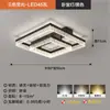 [Transfronterizo] Juego Completo de Luces para Sala de Estar con Diseño de Vidrio Agrietado, Elegante Paquete Zhongshan, Simple Lámpara de Techo Nueva de Hielo para Toda la Casa