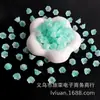 Chapéu Flor de Lírio Bicolor Galvanizado Colorido Acessórios para Corrente de Celular Pulseira Colar Base Flor de Lírio Joias Feitas à Mão DIY