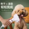 Secador de Pelo para Mascotas Transfronterizo, Artefacto Todo en Uno para Peinar y Estilizar, Eliminación de Pelo con un Clic, Secador de Pelo para Gatos y Perros, Eliminación de Pelo de Mascotas