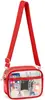 Bolsa Cruzada Transparente Popular de Amazon Bolso de Hombro Impermeable Portátil para Conciertos y Deportes Bolsa Shiling de Guangzhou OEM
