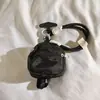Mochila Pequeña Morada Nueva Sombrero Billetera para Monedas Correa para el Cuello Funda para Teléfono Correa de Muñeca Dibujo Animado Colgante para Guardar Llaves Femenino