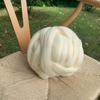Fio de Lã Ultra-Espesso de 8cm Mais Vendido do Fabricante para Mantas Feitas à Mão, Fio para Cobertores Espessos como o Braço, Fio de Lã Merino