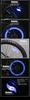 Luces de radios de bicicleta al por mayor bicicleta de montaña luces de alambre de acero Willow luces de silicona de ruedas calientes coloridas accesorios de equipo para montar