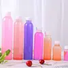 Botella de Plástico Transparente Desechable con Tapa 350ml Botella para Bebidas Grado Alimenticio para Comida de Mascotas 250ml500ml Botella para Muestras de Agua Aceite