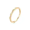 Anillo de plata de ley s925 de moda europea y americana estilo simple ins personalidad anillo de diamante moissanita anillo de boda para mujer