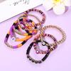 Pulsera Navideña de Halloween Transfronteriza Pulsera de Arcilla Suave Pulsera de Perlas de Colores Letras Fantasma Calabaza suit