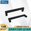 Acessórios de ferragens para móveis de porta e janela puxador de porta de armário puxador de gaveta puxador de armário alça de aço inoxidável de ângulo reto para solda