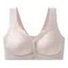 Sujetador de verano fino con cierre frontal para mujeres de mediana edad, diseñado para prevenir la flacidez, cómodo y sin aros