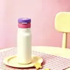 Taza Térmica de Acero Inoxidable 316 de Lujo, Taza de Agua Portátil Deportiva con Doble Popote para Beber, Taza de Acero Inoxidable de Alto Estilo para Viajes al Aire Libre para Niñas