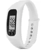 Pulseira Pedômetro Eletrônico de Fornecimento Spot Relógio de Silicone LED Multifuncional Moda Esportiva Pedômetro Relógio de Presente