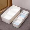 Caja de Almacenamiento para Ropa Interior de Plástico Tipo Cajón Compartimentado para el Hogar, Dormitorio de Mujeres, Clasificación de Sujetadores, Ropa Interior, Calcetines, Artefacto de Almacenamiento