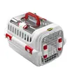 Transportadora de Viaje para Gatos, Jaula Grande para Mascotas, Transportadora Portátil para Perros, Cama Portátil para Gatos de Doble Apertura para Uso en Coche