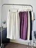 Pantalones de Lino Lyocell Tencel para Mujer, Ligeros, Transpirables, Suaves, Amigables con la Piel, Lavados al Agua, Pantalones Cortos Casuales con Cordón para Mujer
