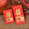 Venta al por mayor de sobre rojo Yongji Sobre rojo de boda Sobre rojo de boda Año Nuevo Estampado en caliente Cien yuanes Mil Sobre rojo de boda Mini sobre rojo pequeño