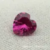 Espinela sintética en forma de corazón, espinela sintética en forma de corazón color aguamarina, material para manualidades 3A facetado con base de punta, venta al por mayor desde la fuente