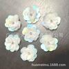 Accesorios de ropa de fábrica, flores decorativas para zapatos y sombreros, flores decorativas hechas a mano, cuentas, lentejuelas, pequeñas flores, ramilletes, zapatos, flores decorativas