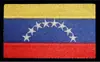 Braçadeiras com Bandeira Nacional Bordada para Comércio Exterior em Estoque, Patches de Bandeira para Chapéu, Patches Bordados de Bandeira para Mochila, Desconto