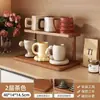 Prateleira de Armazenamento para Mesa, Prateleira Simples Multi-Camadas para Armazenamento Doméstico, Organizador de Mesa de Escritório, Porta-Copos Simples para Restaurante