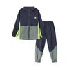 Traje Duoduo para Niños Estilo Primavera y Otoño para Niños Mayores, Chaqueta Softshell para Exteriores y Pantalones Deportivos Conjunto de Dos Piezas para Niños