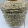 Lana de Seda Brillante, Alambre Metálico Tejido a Mano para Manualidades, Alambre Dorado y Plateado, Alambre Hueco, Alambre Brillante, Cinta Hueca, Hilo Listo para Usar